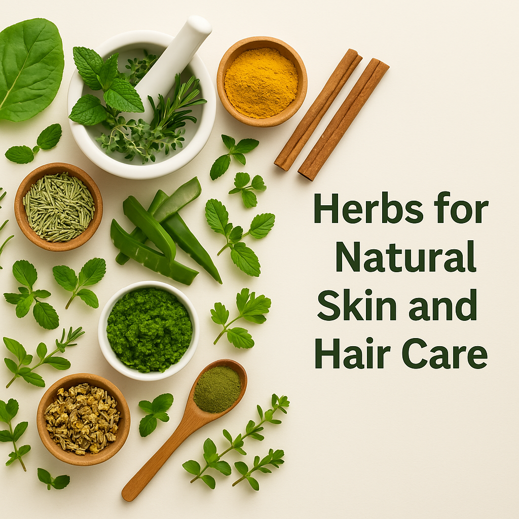 The Power of Herbs: Nature’s Answer to Skin and Hair Care