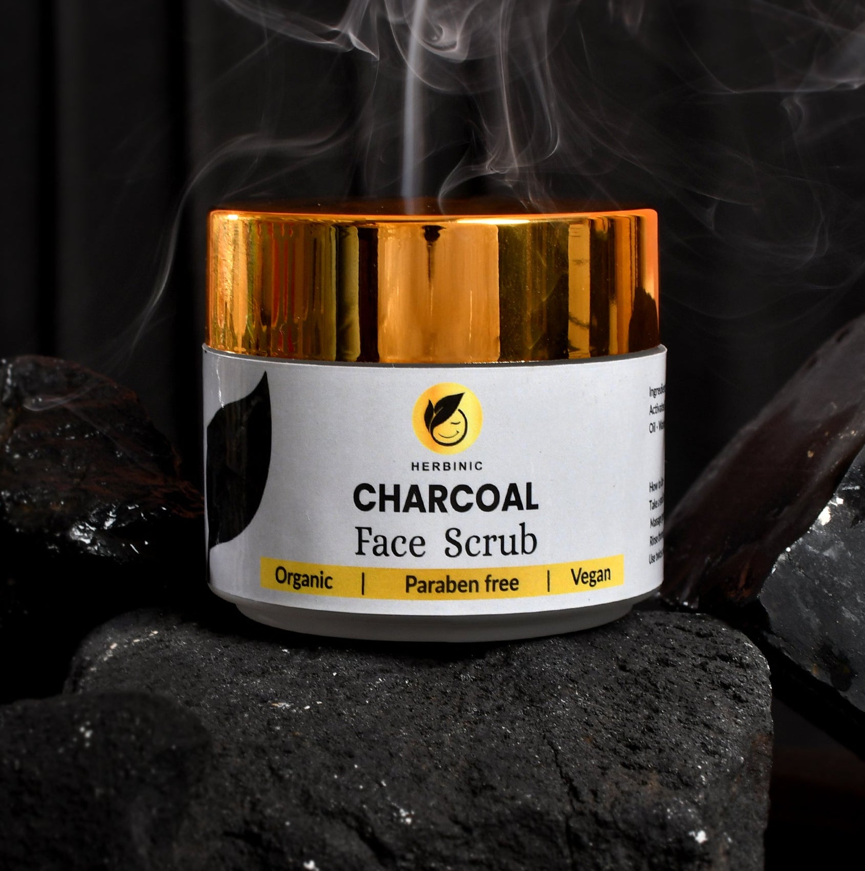Herbinic Charcoal Face Scrub