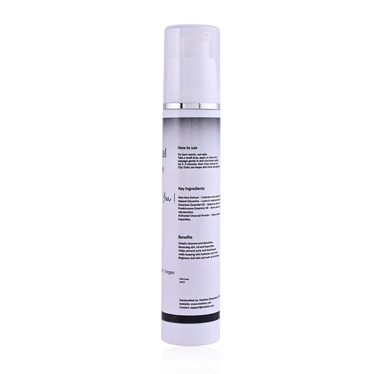 Herbinic Charcoal Face Wash